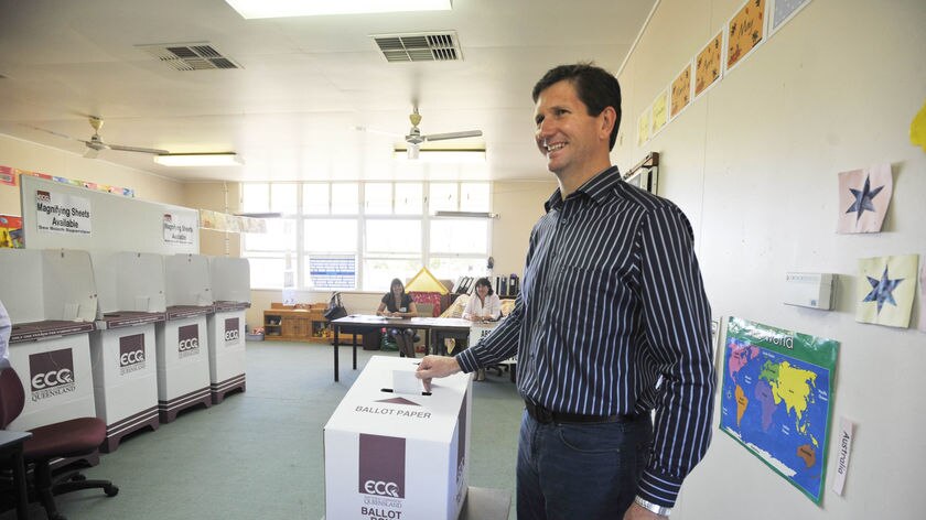 Lawrence Springborg: 'If they want change in Queensland then I ask people to please give the LNP their support'