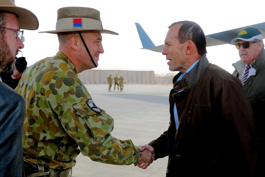 Tony Abbott visits Afghanistan