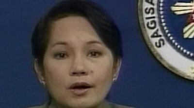 Philippines President Gloria Arroyo says there has been a systematic camapaign against her.