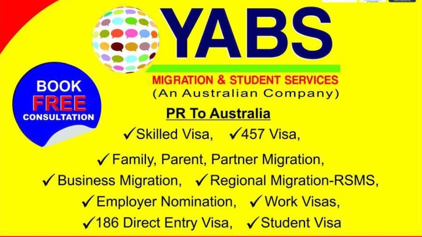 YABS Migration Services Facebook ad