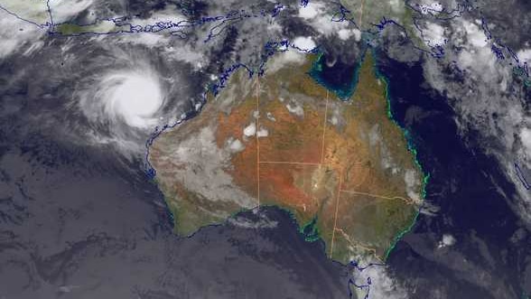 Cyclone Narelle builds off WA coast