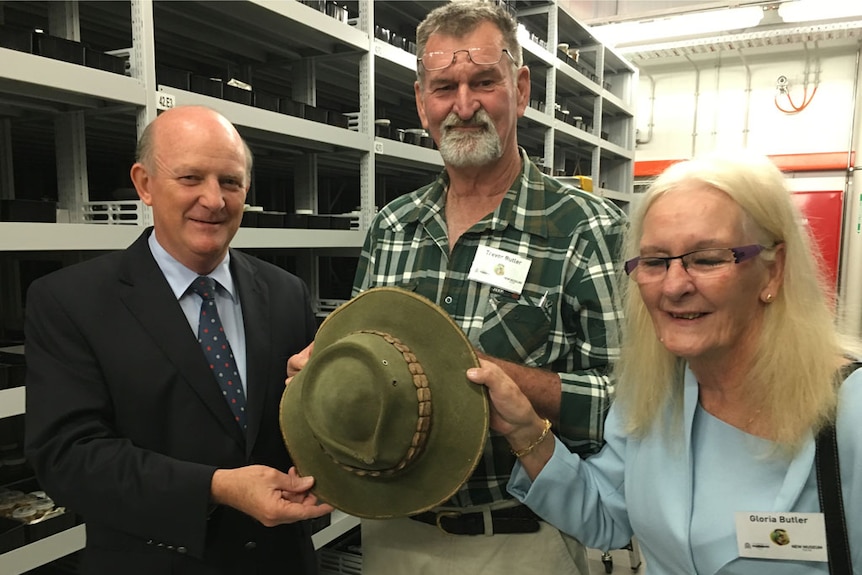 Harry Butler hat presented to WA Museum