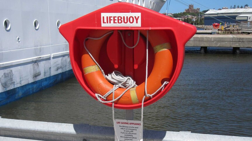 Life buoy on wharf.JPG
