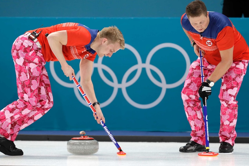 Norway Curling Team Pants Might Be Against IOC Rules