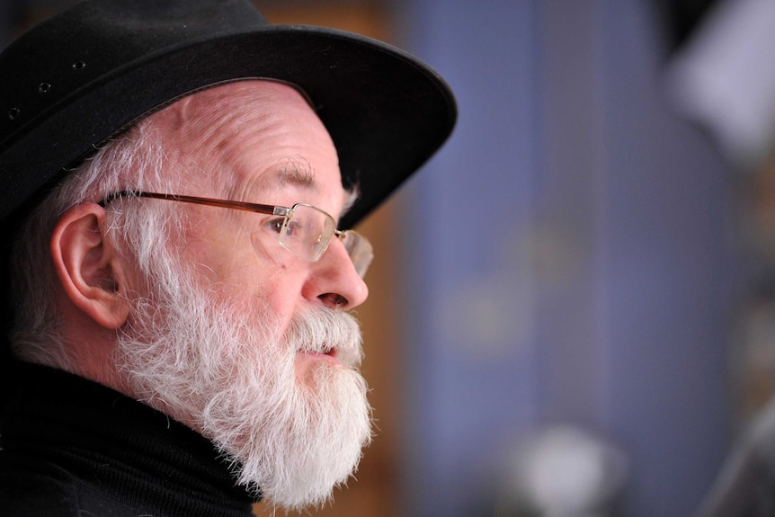 Discworld author Terry Pratchett