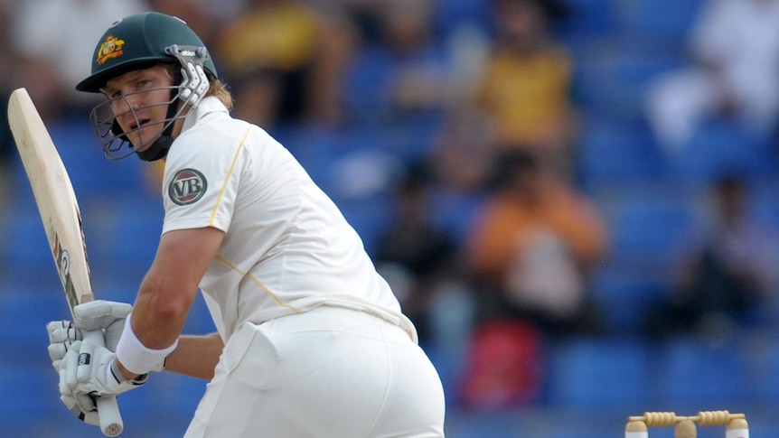 Shane Watson will test his strained calf in a bid to be fit for the Adelaide Test.