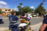 One of the eight people who were taken to hospital this morning after taking illicit drugs on the Gold Coast.