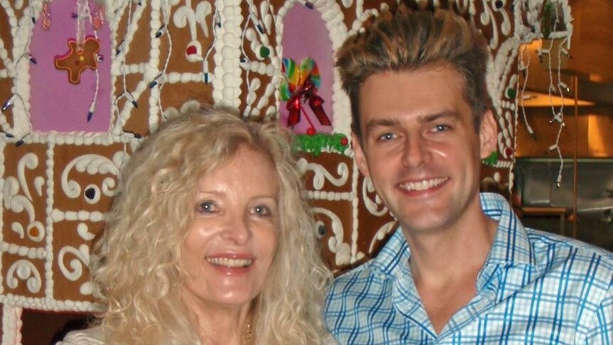 Zachary Boyce and his mother Maureen in 2013.