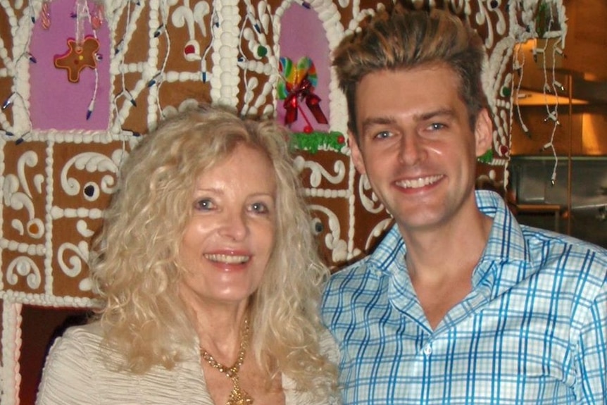 Zachary Boyce and his mother Maureen in 2013.