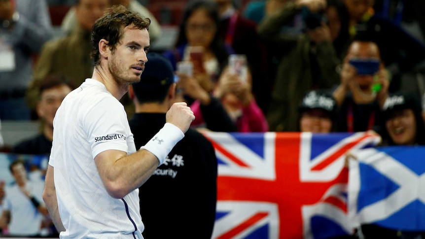 Andy Murray and the Union Jack