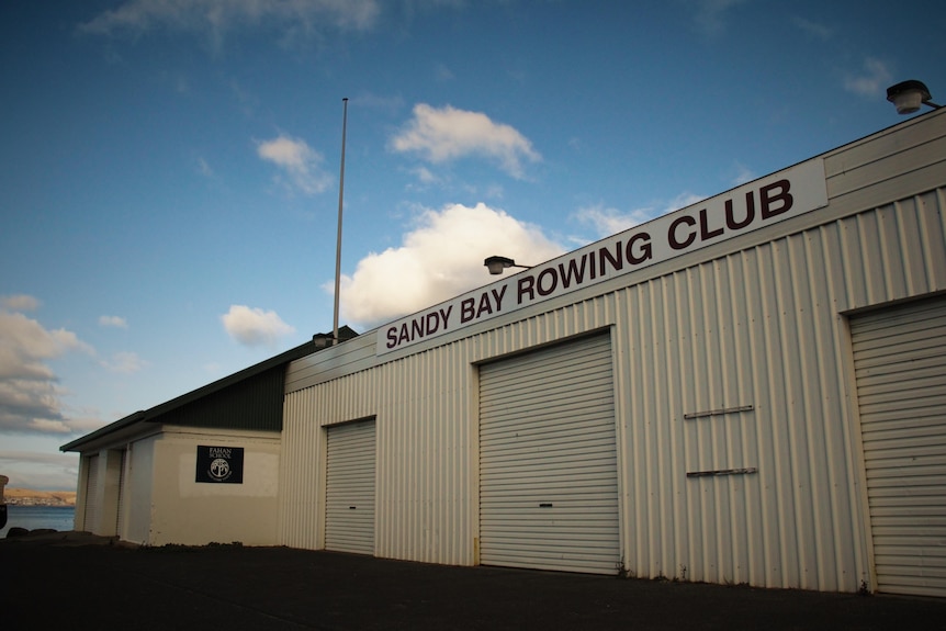 Sandy Bay Rowing Club structure.