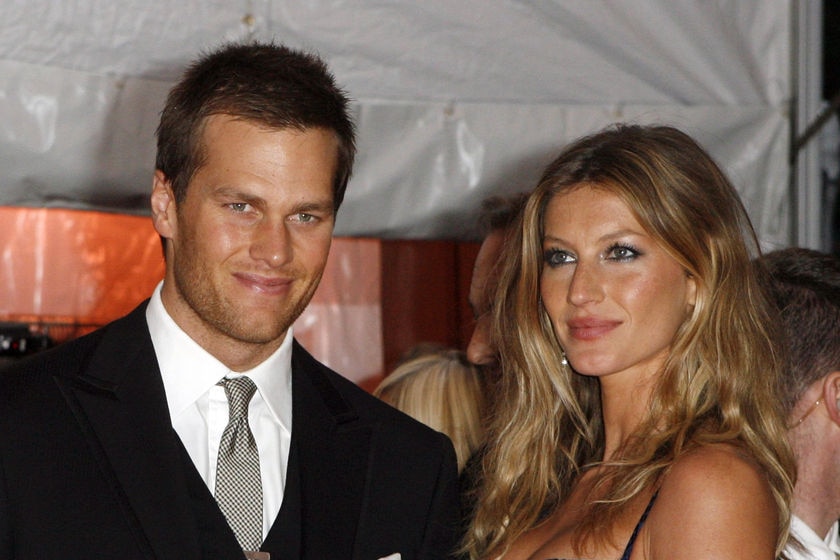 Supermodel Gisele Bundchen and husband Tom Brady.