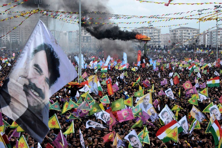 Kurds in Turkey celebrate Newroz