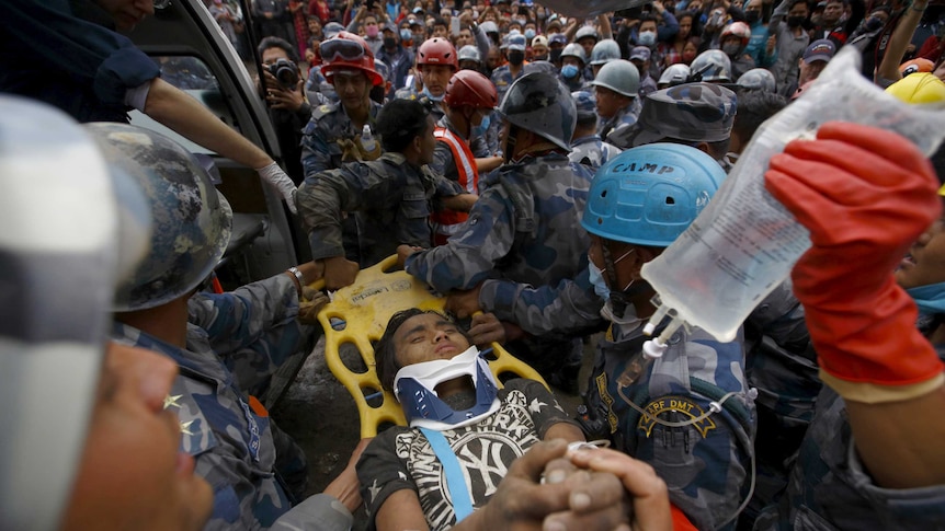 Nepal boy rescued