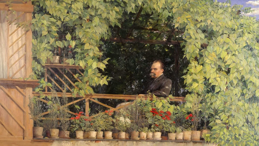 Portrait of Friedrich Nietzsche, by Curt Stoeving, 1894