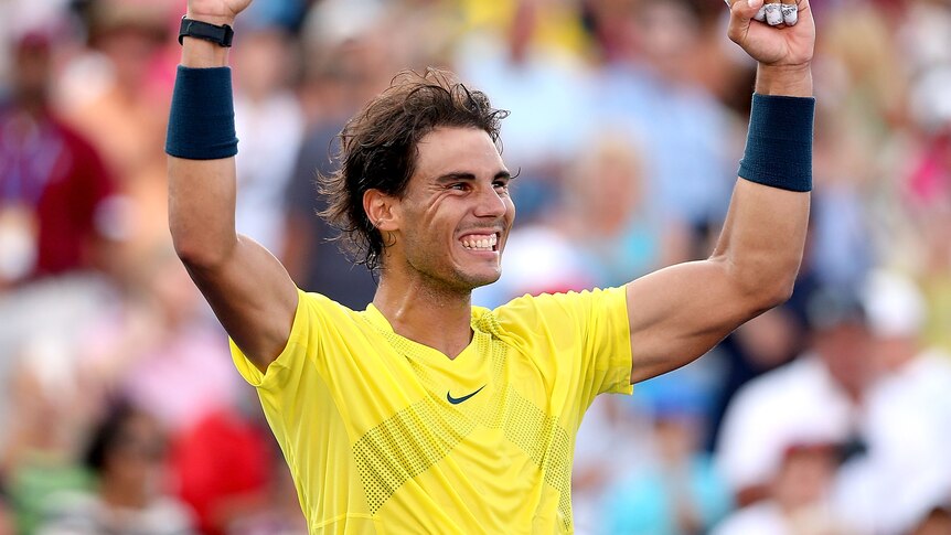 Rafael Nadal wins semi final at Cincinnati Masters