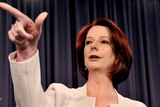 Julia Gillard adresses the National Press Club