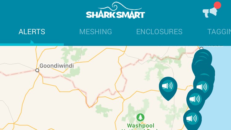 A shark phone app