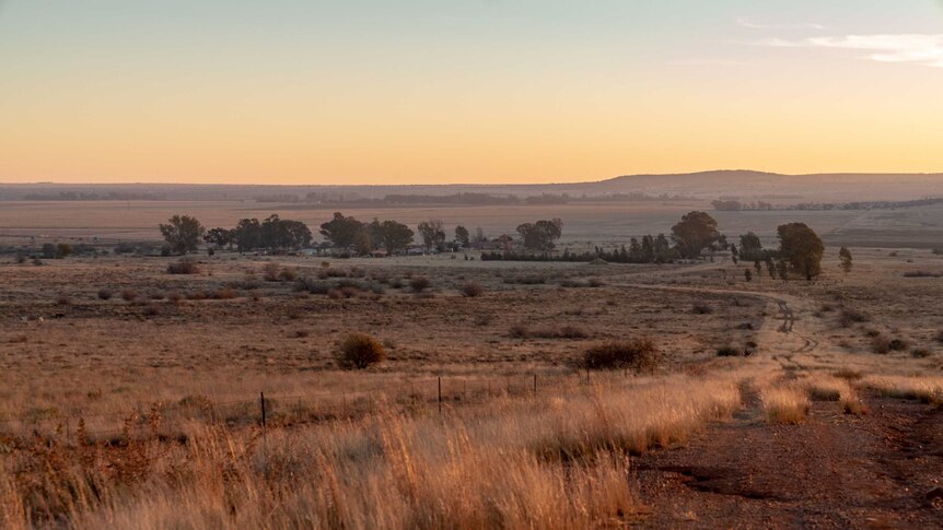 Farmland near Potchefstroom, South Africa.