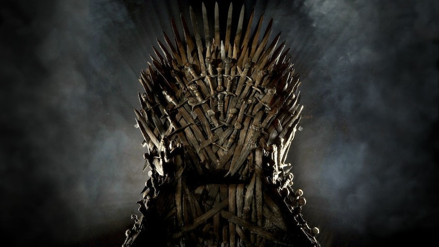 The Iron Throne from HBO's Game of Thrones