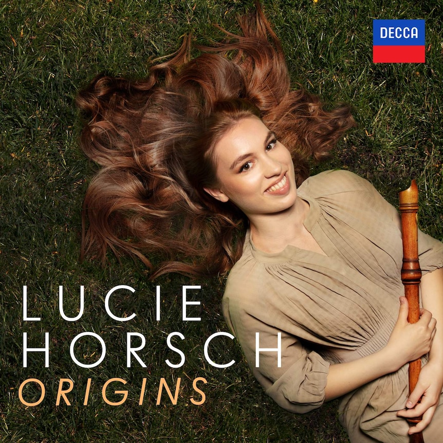 Cover art for recorder player Lucie Horsch's album Origins.