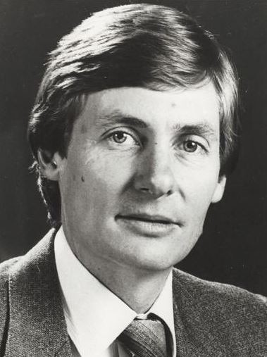 John Bannon former South Australian premier black and white shot