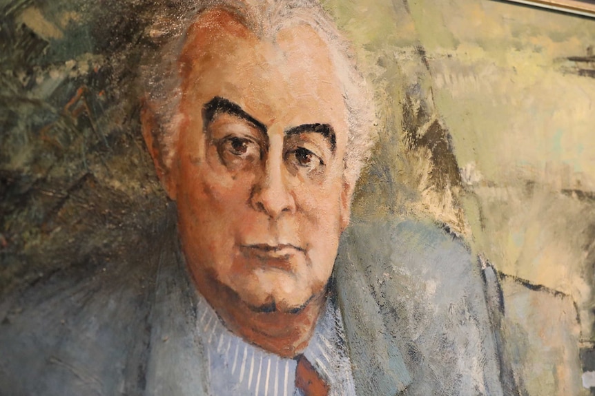 Portrait of Gough Whitlam