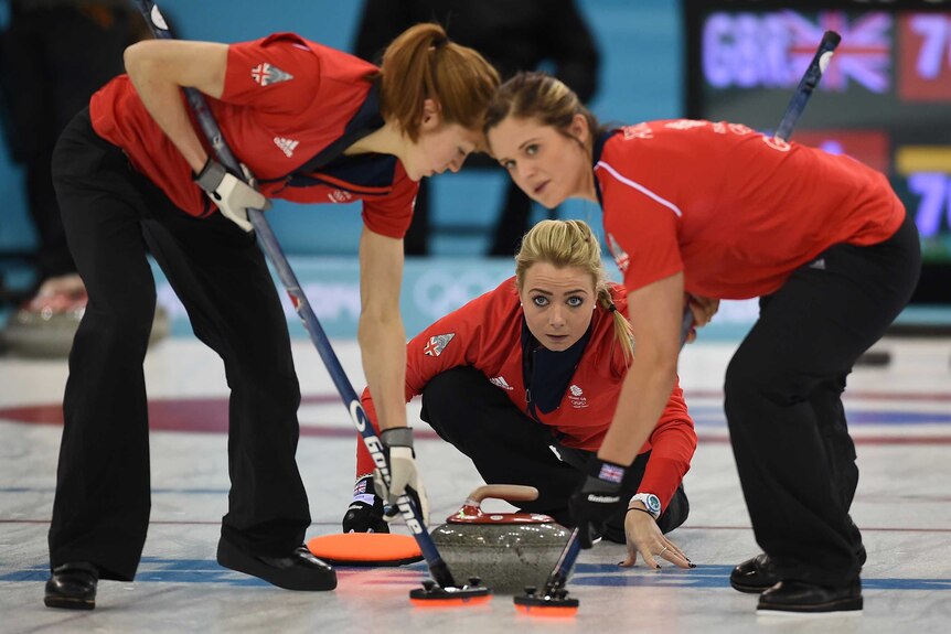 Britain scoops women's curling bronze