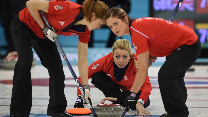 Britain scoops women's curling bronze