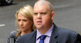 Nathan Tinkler outside a hearing.