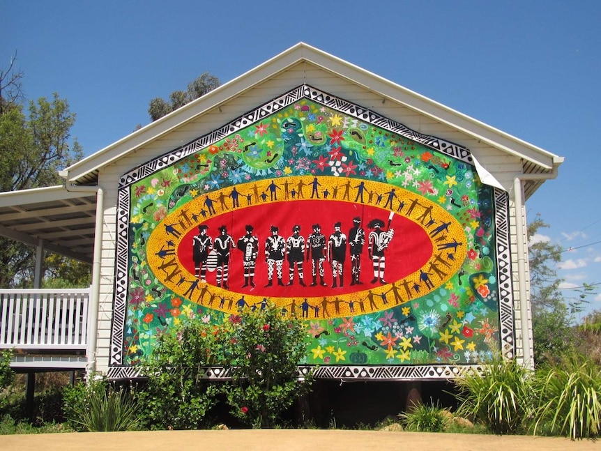 The Ration Shed mural