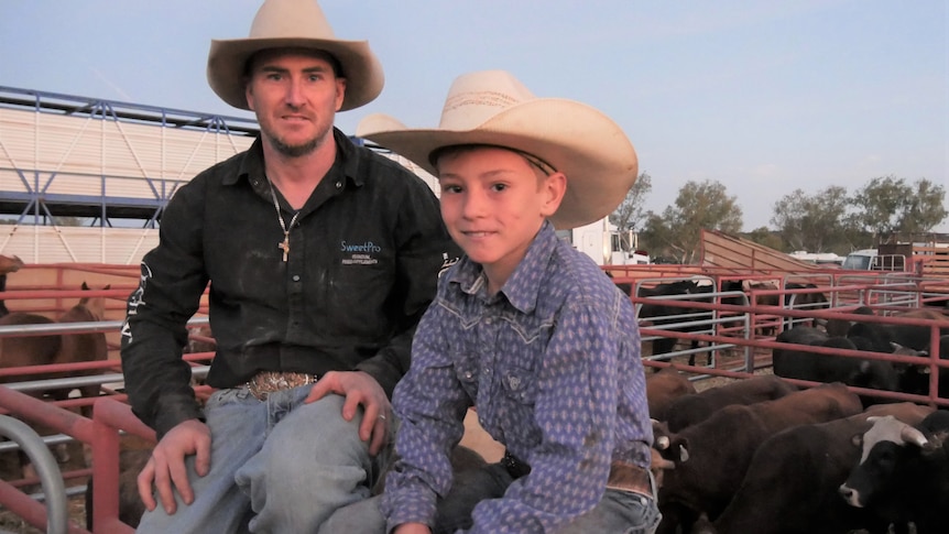 Wade and Coby McCarthy Mullewa muster rodeo