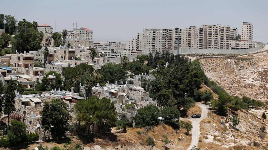 Wall east Jerusalem