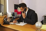Arjun Chhabra answering a call for the Custody Notification Service