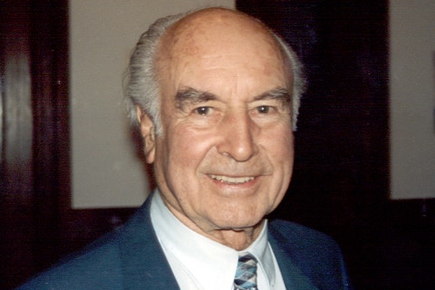 Albert Hofmann, the chemist who first synthesised LSD.