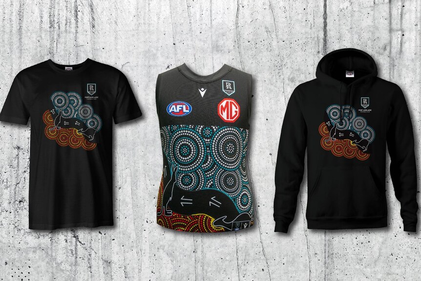 Port To Credit Original Artist Rather Than Student Who Copied It For Afl Indigenous Round Jumper Design Abc News