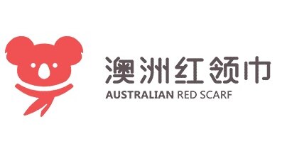 The logo of the WeChat public account Australian Red Scarf.