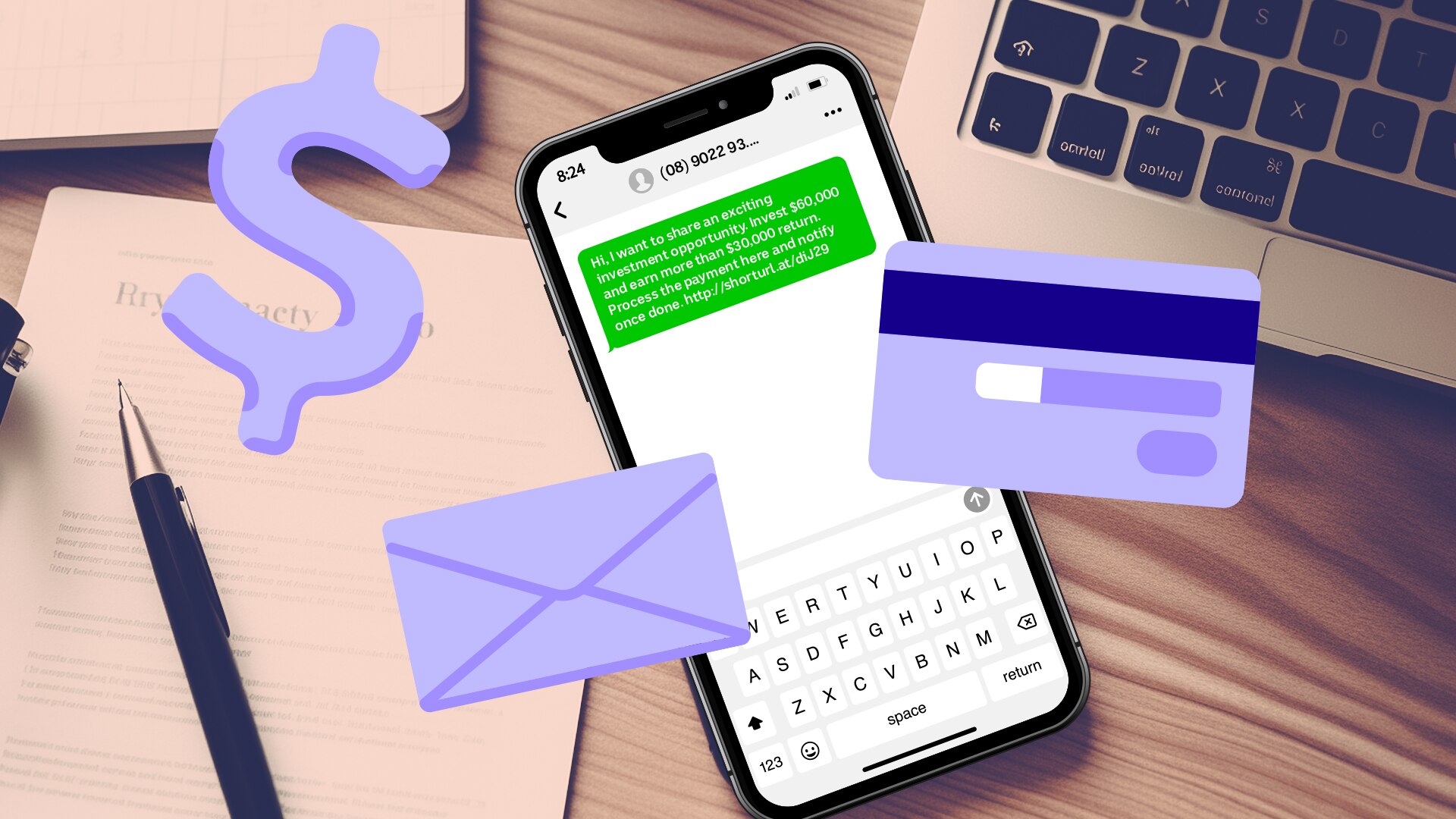 Scam Messages - Behind The News