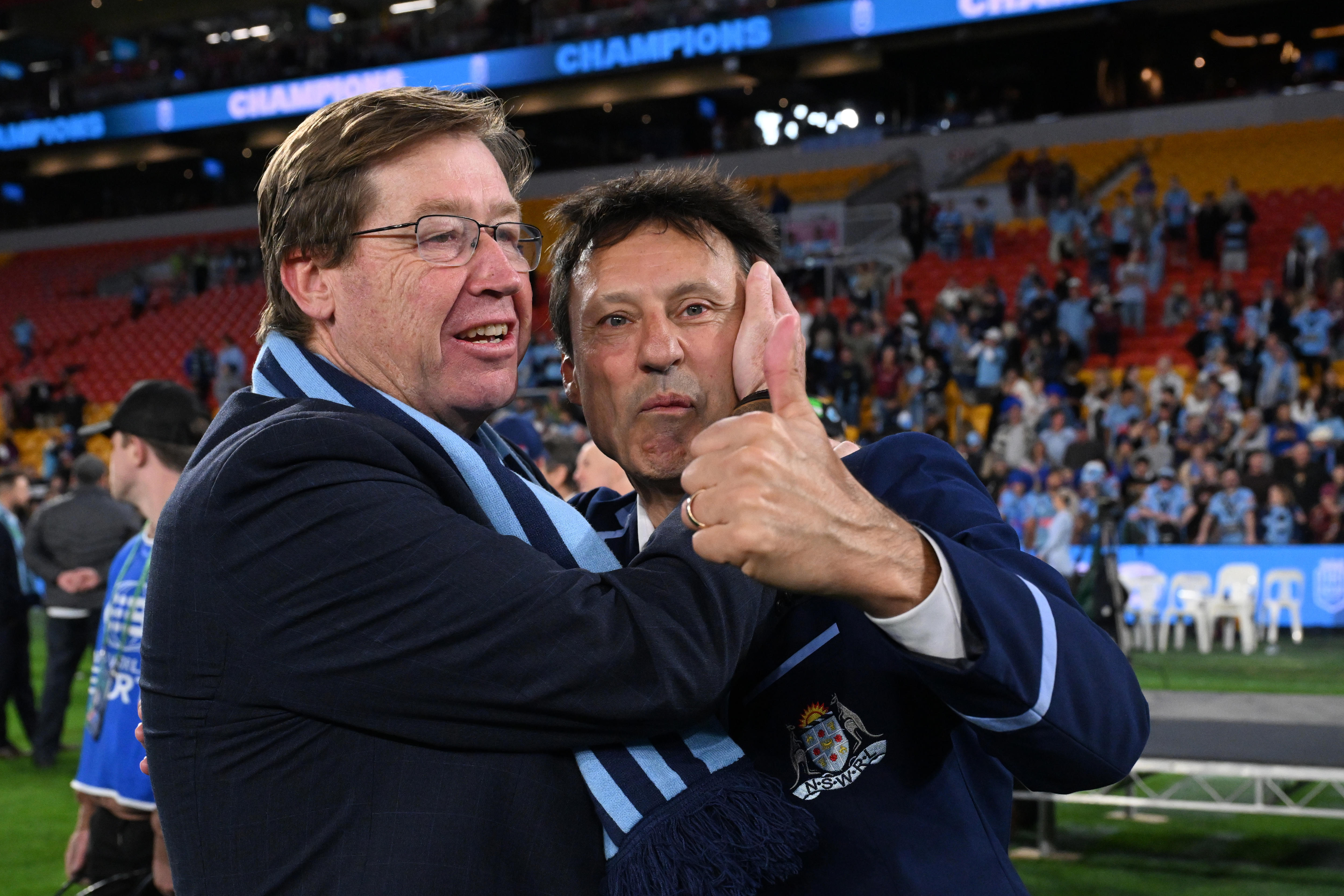 Blues Farewell Champion Coach Daley After Series Victory