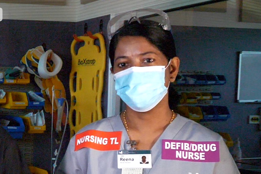 Nurse with mask