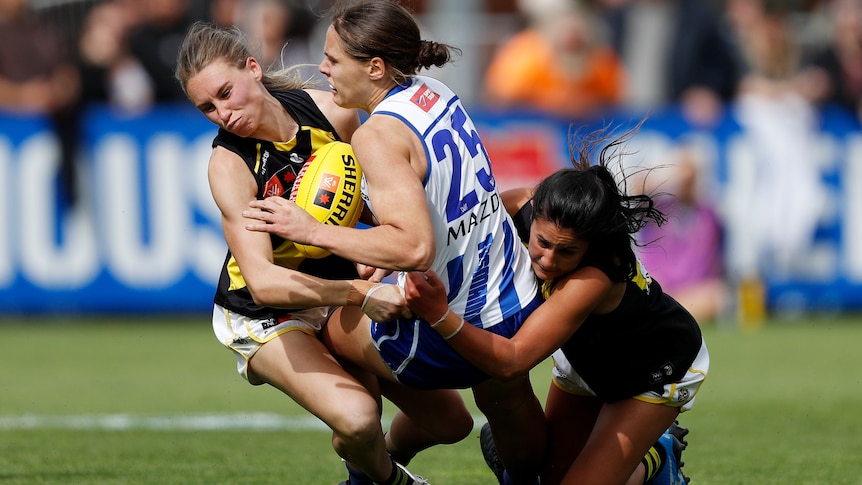 Richmond revendique la quatrième place sur l’échelle AFLW avec un match nul contre North Melbourne