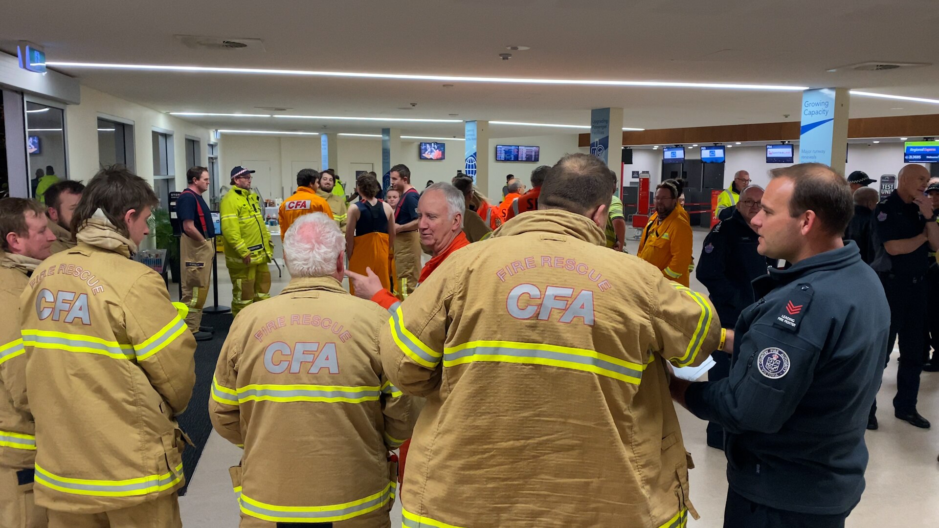 Plane crash simulation tests emergency responders in Mildura Airport