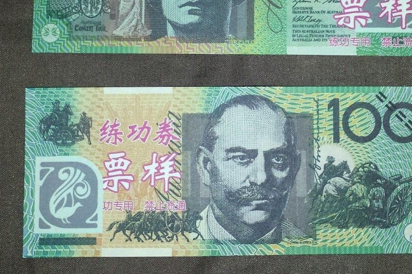 Fake Australian banknotes have sparked a warning from police in the Northern Territory.