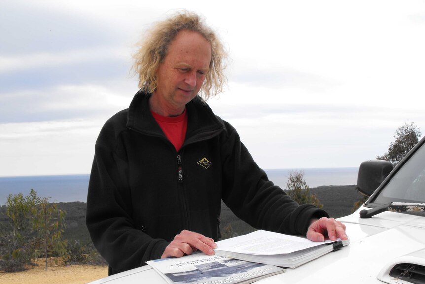 North East Bioregional Network president Todd Dudley