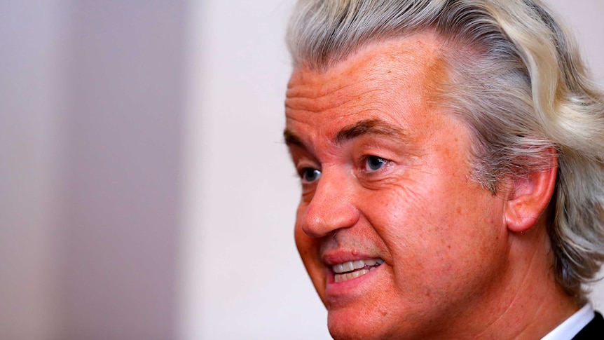 Geert Wilders close up