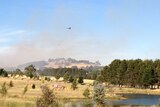 The fire at Wallaroo on Southwell Road is currently threatening more than a dozen homes.
