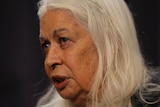 Marcia Langton at a press conference in Parliament House