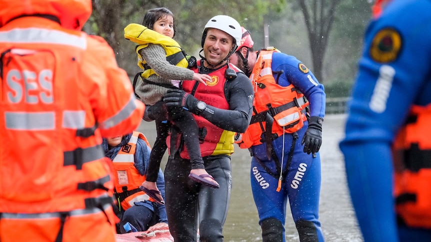 SES rescue a girl