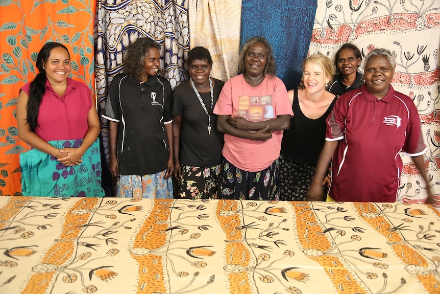 Ladies from the Babbarra Womens Centre.