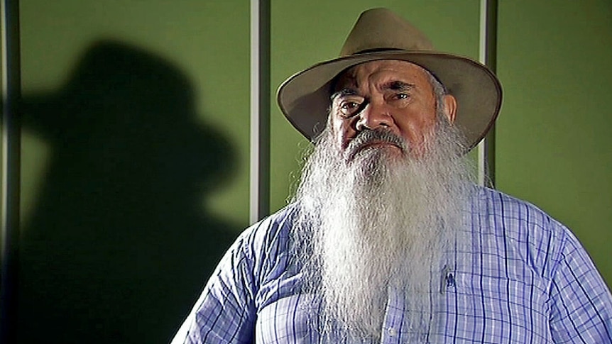 Patrick Dodson discussing the Government's Closing the Gap policy